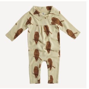Kate Quinn long sleeve Owl jumpsuit